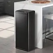 Oikiture Rubbish Bin 60L Kitchen Bin with Sensor Automatic Rubbish Trash Can for Home and Kitchen Black