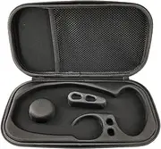 Reusable Stethoscope Case, Stethoscope Protective Pouch with Mesh Pockets, Portable Stethoscope Organizer, Travel Accessories Multi-Functional Bag for Small Items, Cable, Chargers, Stethoscope, Black,