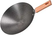 MOBUTOFU Sturdy Small Wok Pan Induction Stove Compatible Electric Stove Safe Cooking Pot