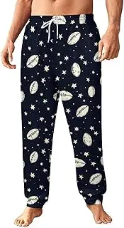 [Generic] Men's Sweatpants, Star Football-62, Polyester Joggers, Sweatpants Jogging Pants for Workout Running