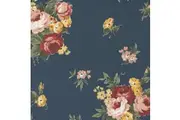 Moda Junk Journal Midnight Flowers Fabric by Cathe Holden M741318