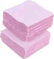 NOLITOY Jewelry Cleaning Cloth Set 100pcs Soft Cleaning Wipes for Glasses Jewelry Computer Screen