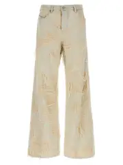 [Diesel] Diesel-1996 D-Sire 09m40 Jeans Bianco-Donna 26 White