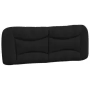 Double Size Fabric Headboard Cushion Bed Frame Head Pillow Bedhead Pads Black