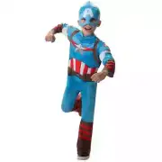 Marvel Captain America Toddler Costume Size 3T-4T