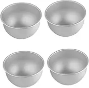 MAGICLULU 2sets Non-Stick Baking Molds Cake Molds Set Muffin Baking Cups Tartlet Perfect for Beginners Lightweight Compact 2pcs*2