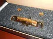 NEW Genuine PRS Stop Tailpiece With SAE Studs, GOLD, #ACC-4002
