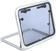 Aluminum Oy Boat Porthole Light with Push-Out Tempered Glass - Win for Yachts RV