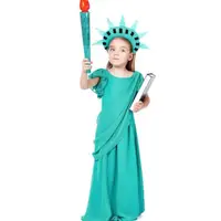 在飛比找蝦皮購物優惠-最佳自由女神像服裝美國標誌性雕像服裝原創