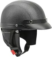 Half Face Helmets,Vintage Half Face Helmets | Motorcycle Half Face Helmets for Adults Men Women, Vintage Half Face Motorcycle Helmets