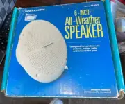 New in Box Realistic 6" Speaker , All Weather , Outdoor On Boat. Around Pool