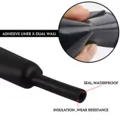 3:1 Heat Shrink Tubing Insulation Wire Wrap Marine Cable Sleeves 1/4" Diameter