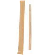 100pcs Disposable Wooden Chopsticks Individually Wrapped Bulk for Restaurants