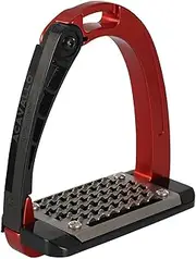 Acavallo Alupro Junior Stirrups, One Size, Red, Set of 2