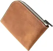 [CATIEBYE] Mini Wallet for Men Retro Card Holder Storage Pouch for Bank Cards Coins and Data Lines Durable and Practical Design