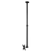 ATDEC Telehook 1040 Tilt Ceiling Mount Long up to 1800mm. Max load 25kg. VESA up to 200x200. Black TH-1040-CTL
