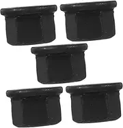 COMNESTBI 5pcs Carbon Steel Flange Nuts M10 Hardware Nuts Set Locking for Strong Secure Fit