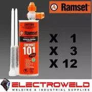 RAMSET Chemset 101 Plus Tube Anchoring Adhesive Fast Cure Glue Concrete 380ml