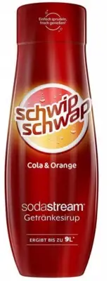 SODASTREAM SCHWIP SCHWAP - COLA & ORANGE - CONCENTRATE -440ml - SODA STREAM