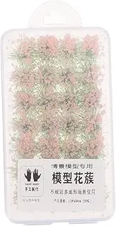 28pcs Artificial Grass Clusters Artificial Moss Succulent Planters Mattress Toppers Colored Sand Terrarium Mini Tree Decor Mini Landscape Decor Sand Table Tree Adornment Tree Model SEWOART