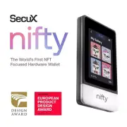 SecuX Nifty Crypto Wallet & NFT Hardware Wallet - Brand New Sealed