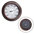 Retro Thermometer Hygrometer Accurate Temperature Readings Classic Design