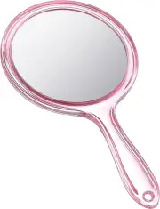 Jetec Hand Mirror Double Sided Handheld Mirror 1X/ 2X Magnifying Mirror with ...