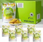Shary Kiwi Crisps, (6 x 50g) – Healthy Snack, 100% Natural, Vegan, Gluten-Free, Crunchy & Delicious