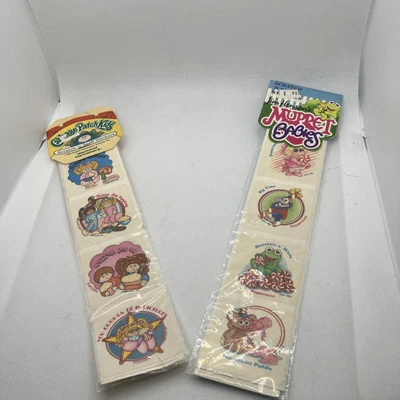 1983 Scratch n Sniff Cabbage Patch Kids Stickers $ Muppet Babies Unopened Sealed