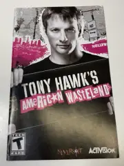 Tony Hawks American Wasteland Instruction Manual PS2 NO GAME