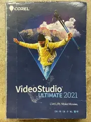 GENUINE Corel VideoStudio Ultimate 2021 Disc & Digital Download Windows