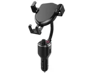 10W Quick Charge Wireless Phone Support Car MP3 Transmitter Double USB Charging USB Music Play FM Transmitter