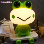 LED Extra Large Quality V Mouth Sport Green Frog Touch Contr Lamp Night Light