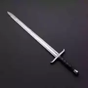 Handmade Scottish Claymore Damascus Sword, Medieval , Battle Ready Viking Sword