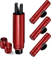 Car Window Breaker and Seatbelt Cutter 4 Pack, 2-in-1 Car Safety Hammer, Multifunctional Auto Glass Breaker, Portable Car Emergency Rescue Tool for Automotive Accidents