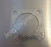 Square exhaust flange gasket Kubota 03 Series