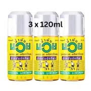 3X 120ml Namman Muay Thai Boxing Liniment Sport Athlete Massage Oil