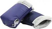 Stroller Mittens - Plush Lined Hand Warmers, Adjustable Winter Gloves | Comfortable During Weather Cold Weather Strolls, Waterproof Stroller Handle Covers, Warm Ergonomic Design for Outdoor Use