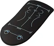 Treadmill Mat - Exercise Equipment Mat, Heavy-Duty Protective Floor, Upgraded Ab Roller, Cloth Fitness Mats, 59x24 Inch Gym Equipment Workout Pad For Ab Roller Wheel, Folding Yoga Fitness