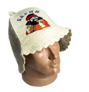 russian sauna hat wool Woolen FELT HAT SAUNA BANYA WOOL Барин Lord gentleman