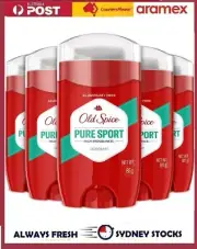 Old Spice Pure Sport High Endurance Deodorant Men Aluminum Free 85g 1/3/5 Pack