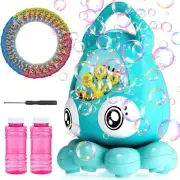 Bubble Machine, Cute Octopus Automatic Bubble Blower, 10000+ Bubbles Per Minute