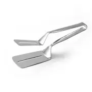 Double Sided Spatula, Stainless Steel,Fishing turner, Flipping Spatula Tongs