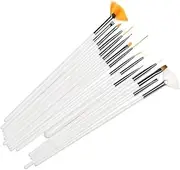 JSEIAJB Drawing Brushes Pen Set Multifunctional Dotting Painting Polish Brush Cake Decorating Tool for Oil Painting Brushes