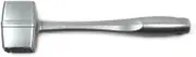 Westmark 62002260 Dual Sided Meat Tenderizer, 9.4 x 1.8 x 2.5 inches, Silver