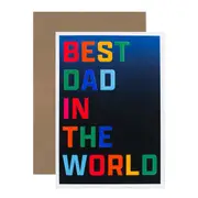 Hallmark Greeting Card For Dad - Best In The World