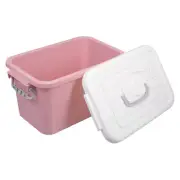 Storage Bin With Lid Organizing Toys Box Small Items Storage Holder Building