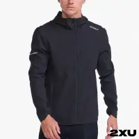 在飛比找momo購物網優惠-【2XU】男 Aero 運動外套(黑/反光銀)