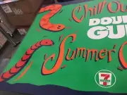 7-11/ Pepsi Chill Out With Double Cup Advertising Sign