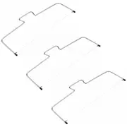 3x Mastercraft Adjustable Metal Cake Cutting Wire Kitchen Baking Slicer/Cutter